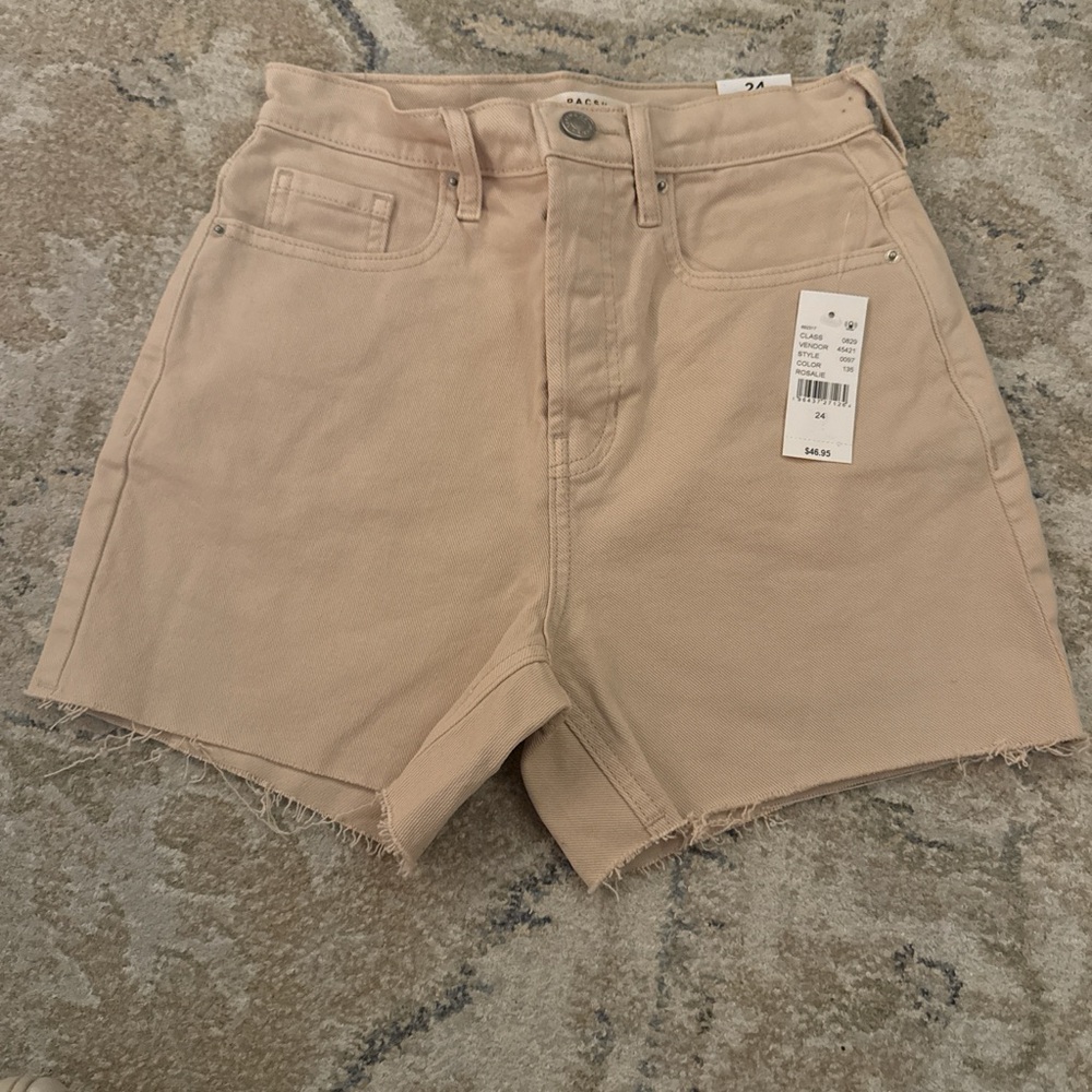 PacSun High Waist Beige Shorts